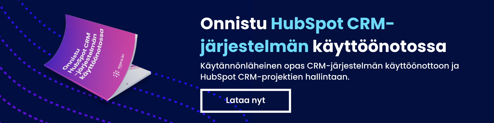 CRM opas CTA kuva