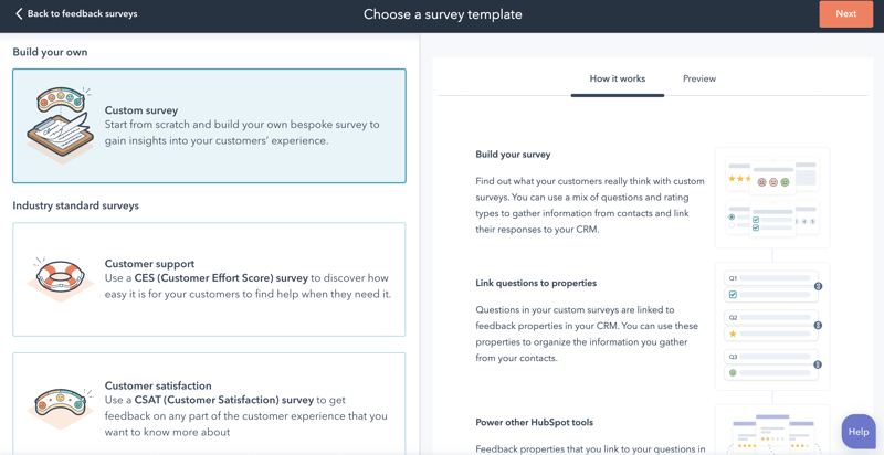 HS Updates Sep_Custom Surveys