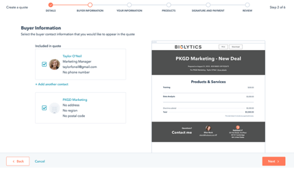 Kaks.io HubSpot Quotes & E-sign functions