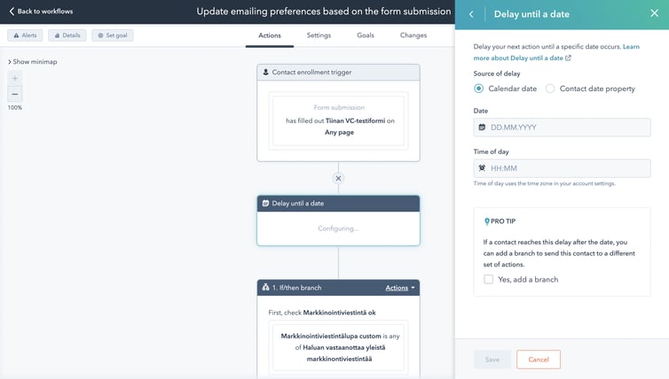 Date Delays in Workflows