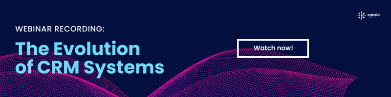 Webinar recording The evolution of crm systems